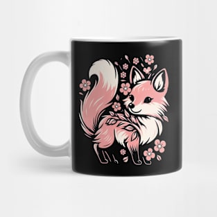 Cherry Blossom Fox - No Type Mug